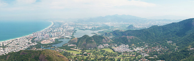 Vista Panorâmica da Barra da Tijuca na Pedra da Gávea