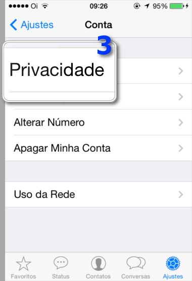 Bloquear Contatos WhatsApp - Privacidade