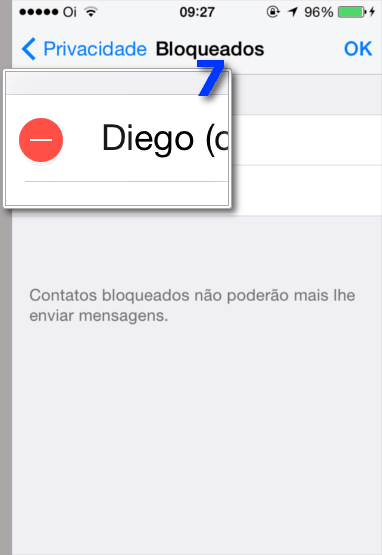 Bloquear Contatos WhatsApp - Desbloquear