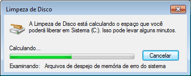 Limpeza de Disco - Analisando o Windows - Liberar espaço no HD